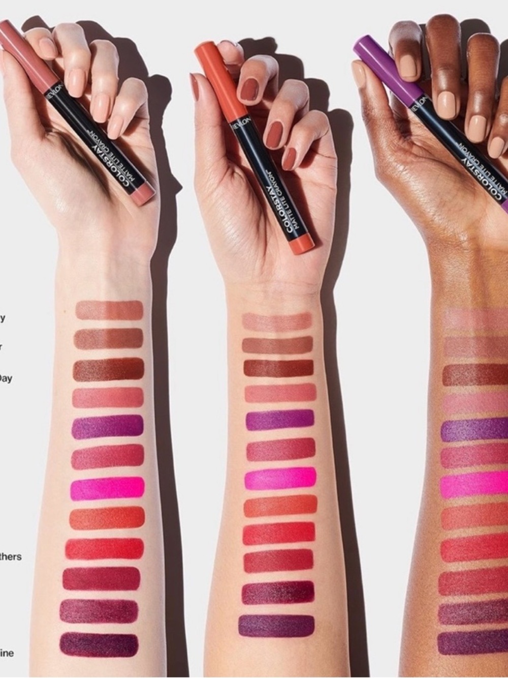 NEW-Revlon ColorStay Matte Lite Crayon Lipstick - clear the air/air care - Picture 5 of 6